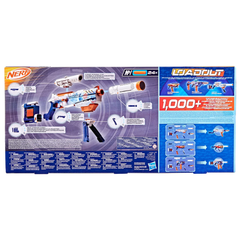 Hasbro Nerf Loadout Arctic Zerostriker With 24 N1 Darts | HBNRG1763