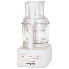 Magimix Compact 3200XL Food Processor, 650W - White | MX3200B