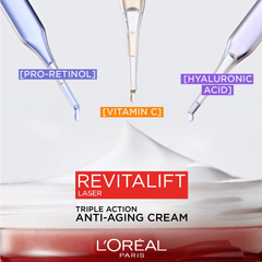 L'Oréal Paris Revitalift Laser x3 Anti-Aging Moisturizing Night Cream - 50ml