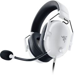 Razer BlackShark V2 X Wired Gaming Headset - White - 50mm TriForce Drivers - Hyper Cardioid Mic