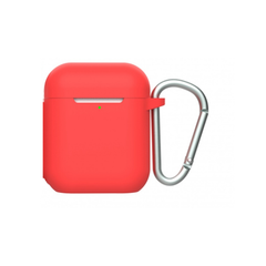 Green Lion Berlin Series Silicone Case for Airpods 1/2 - Red | GNSILAIR2RD
