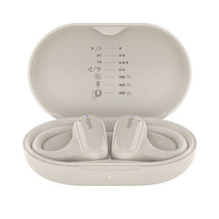 Belkin SoundForm ClearFit Open-Ear Wireless Earbuds – Sand | AUC013CTSA