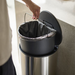 Joseph Joseph Arc™ 30L Easy-Push Stainless-Steel Pedal Bin | 30150