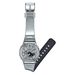 Casio G-SHOCK Fine Metallic Series Men Watch - Silver | GM-2100YM-8ADR