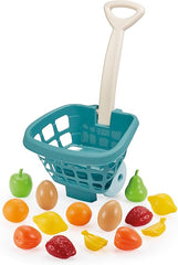 Ecoiffier Shopping Trolley with Fruits | 0001217