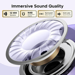 UGREEN HiTune S3 Open Wearable Ear Clip Earbuds - Purple | WS209 55430
