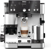 Ninja 2-in-1 Coffee Maker with Grinder and Frother for Latte | ES501EU