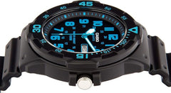 Casio Unisex 3-Hand Watch - Black | MRW-200H-2BVDF