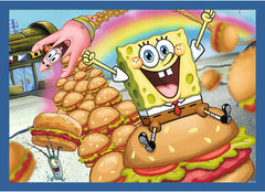 Trefl 4‑in‑1 “The Underwater Life of SpongeBob SquarePants” Puzzle | 34674