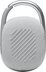 JBL Clip 4 Portable Bluetooth Speaker - White | CLIP4WT