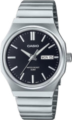 Casio Men 3-Hand Watch - Black / Silver | MTP-E735D-1AVDF