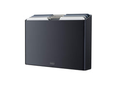 Joseph Joseph Folio Plastic Cutting Board Set with Storage Case - Graphite, Large, 4 Pieces | 60184