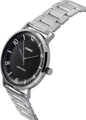 Casio Men 3-Hand Watch - Black / Silver | MTP-VT03D-1BDF
