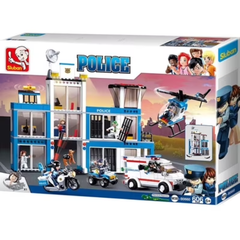 COGO Police Station 857-Piece Building Set | 4156