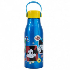 Stor Flexi Handle Aluminium Bottle 760ml Mickey Mouse Fun-Tastic | 74361