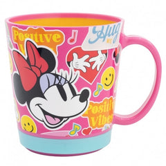 Disney Stor Drop Safe PP Mug 410ml Minnie Mouse Flower Power | 74467