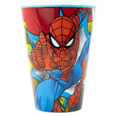 Stor Large Easy PP Tumbler 430ml Spiderman Midnight Flyer | 74706