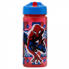 Stor Square Water Bottle 510ml Spiderman Arachnid Grid | 74714