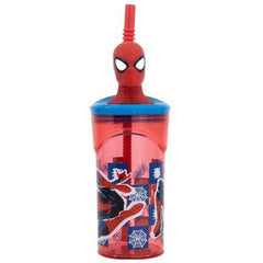 Stor 3D Figurine Tumbler 360ml Spiderman Arachnid Grid | 74766
