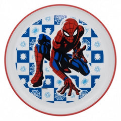 Stor Non Slip Bicolor Premium Plate Spiderman Arachnid Grid | 74792