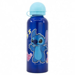 Disney Stor High Aluminium Bottle 530ml Stitch Palms | 75060