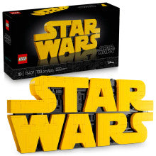 LEGO Brick‑Built Star Wars™ Logo | 75407