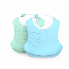 Twistshake Bib 4+m Pastel Blue Green | 78220