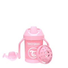 Twistshake Mini Cup 230ml 4+m Pastel Pink | 78267
