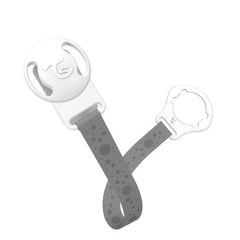 Twistshake Pacifier Clip Pastel, Grey | 78296