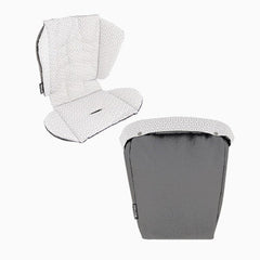Twistshake Tour Seat Liner + Foot Muff Grey | 78489