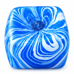 Cube Squeeze Ball Marbled Stress Toy | AL3962