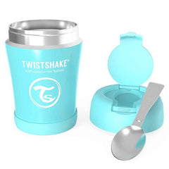 Twistshake Insulated Food Container 350ml Pastel Blue | 78750