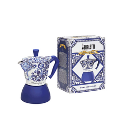 Bialetti Moka Induction 6 Cups Dolce & Gabbana Blu Mediterraneo | 0005357