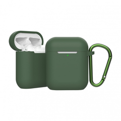 Green Lion Berlin Series Silicone Case for Airpods 1/2 - Green | GNSILAIR2GN