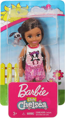 Barbie Club Chelsea Brunette with Puppy Top Doll | FRL81