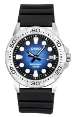 Casio Men 3-Hand Watch - Black / Blue | MTD-140-2AVDF