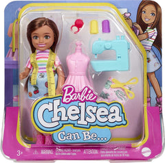 Barbie Chelsea Can Be Fashion Designer Doll & Playset with Accessories | HCK70