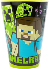 Stor Kids Minecraft Large Plastic Cup 430ml | 40406