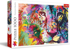 Trefl Colorful Lion Puzzle - 1000 Pieces | 10707