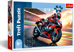 Trefl 100 “Fast Motorbike” Puzzle (100pcs) | 16489