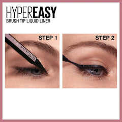 Maybelline New York Eyestudio Hyper Easy Liquid Liner Matte - Intense Black Lasts For Up To 24H