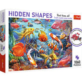 Trefl Hidden Shapes - أحجية الصور المقطوعة للحياة تحت الماء 1060 قطعة | 10676
