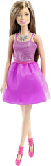 Barbie Glitz Doll with Brunette Hair & Purple Sparkle Dress | DGX81