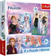 Trefl 2-in-1 Puzzle + Memos Princesses in Their Land | 93335