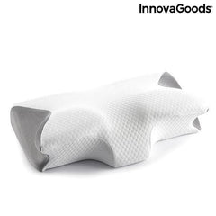InnovaGoods Conforti V0103201 — Viscoelastic Neck Pillow with Ergonomic Contours | Memory Foam Cervical Pillow