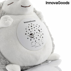 InnovaGoods Hedgehog Soft Toy With White Noise And Nightlight Projector Spikey| V0103194