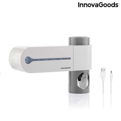 InnovaGoods Uv Toothbrush Steriliser With Stand And Toothpaste Dispenser Smiluv | V0103198