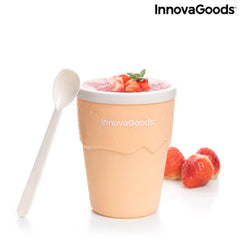 InnovaGoods Cup For Making Ice Creams And Slushies With Recipes Frulsh | V0103263
