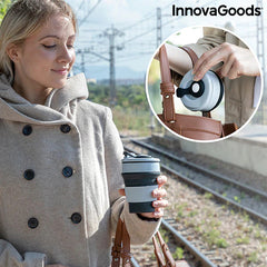 InnovaGoods Folding Silicone Cup Flahsie | V0103302