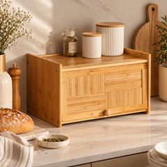 Karaca Massimo Bamboo Bread Box | 8683650374374
